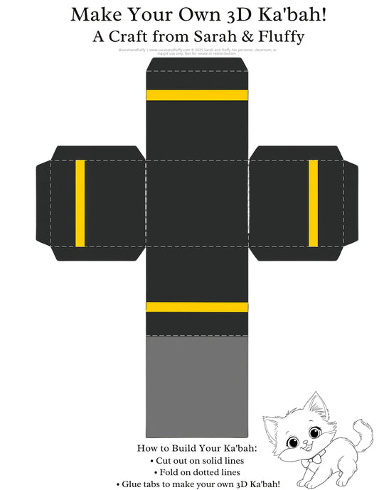 FREE- 3D Kabaah Craft